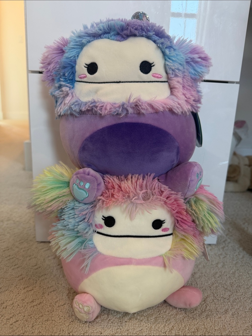 Squishmallows Bigfoot Bundle of 2: Eden & Caparinne